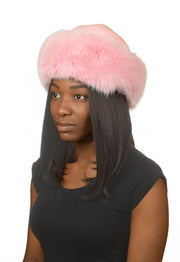 J.Ziglou Pink Fox Hat